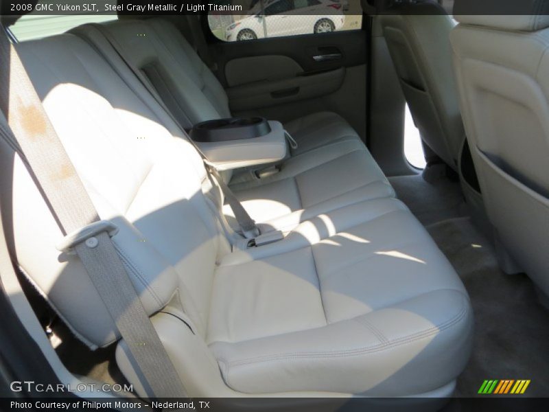 Steel Gray Metallic / Light Titanium 2008 GMC Yukon SLT