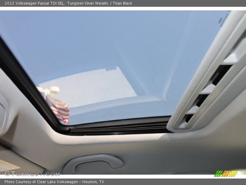 Tungsten Silver Metallic / Titan Black 2013 Volkswagen Passat TDI SEL