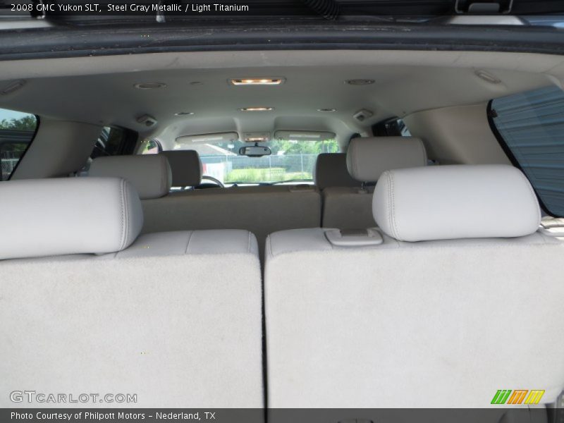 Steel Gray Metallic / Light Titanium 2008 GMC Yukon SLT