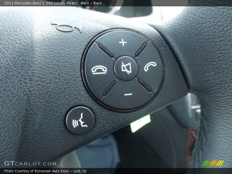 Black / Black 2011 Mercedes-Benz C 300 Luxury 4Matic
