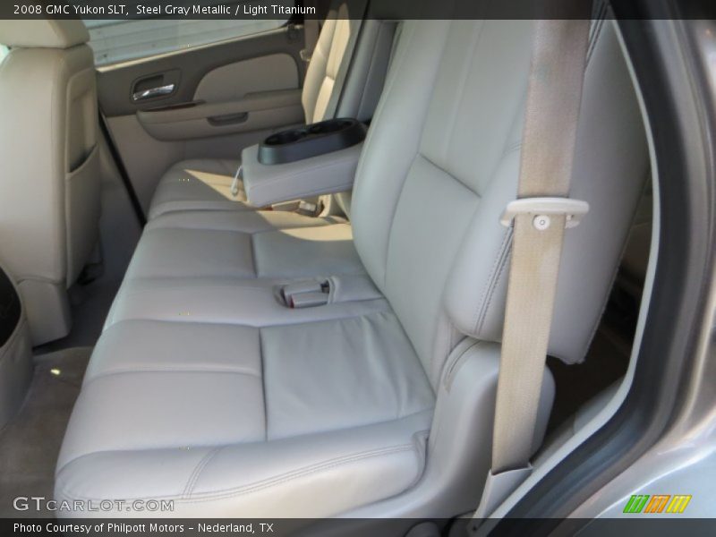 Steel Gray Metallic / Light Titanium 2008 GMC Yukon SLT