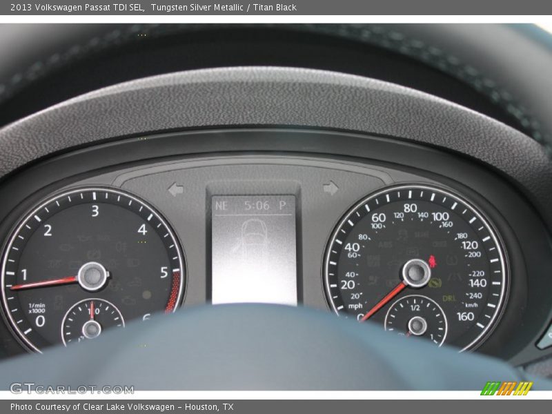 Tungsten Silver Metallic / Titan Black 2013 Volkswagen Passat TDI SEL