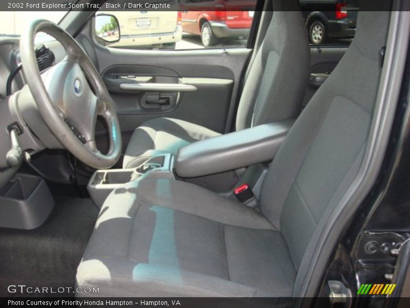 Black / Dark Graphite 2002 Ford Explorer Sport Trac