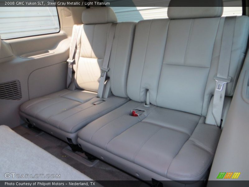 Steel Gray Metallic / Light Titanium 2008 GMC Yukon SLT
