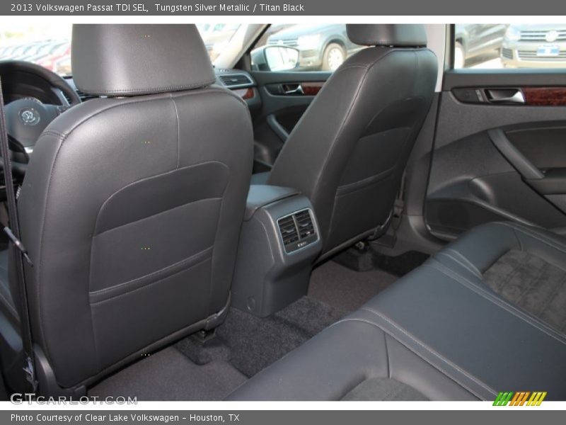 Tungsten Silver Metallic / Titan Black 2013 Volkswagen Passat TDI SEL
