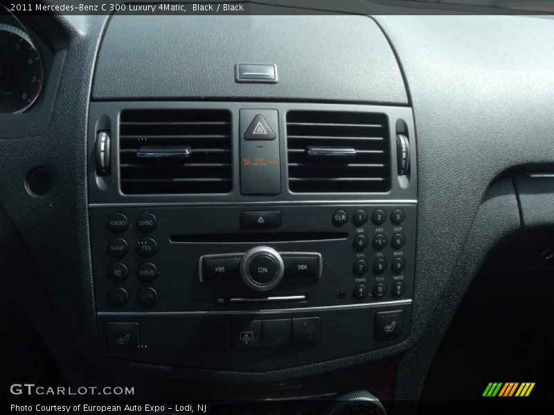 Black / Black 2011 Mercedes-Benz C 300 Luxury 4Matic