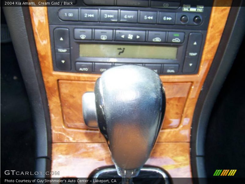 Cream Gold / Black 2004 Kia Amanti