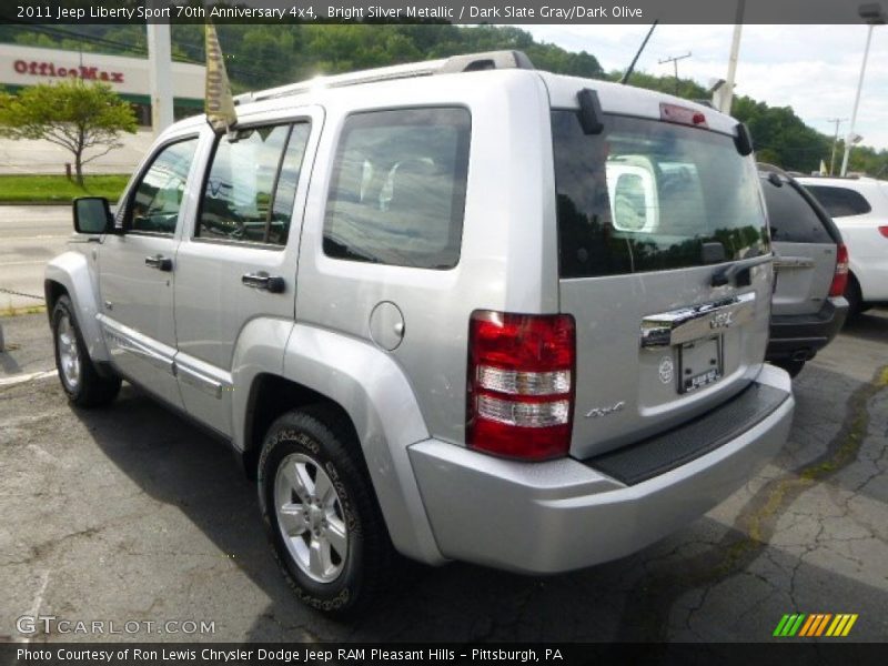 Bright Silver Metallic / Dark Slate Gray/Dark Olive 2011 Jeep Liberty Sport 70th Anniversary 4x4