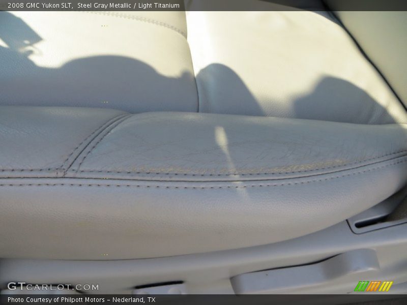 Steel Gray Metallic / Light Titanium 2008 GMC Yukon SLT