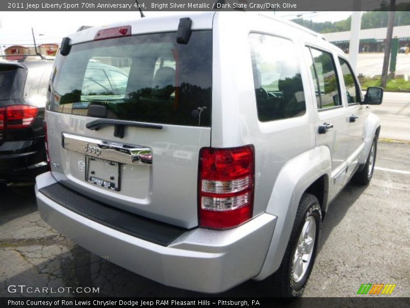 Bright Silver Metallic / Dark Slate Gray/Dark Olive 2011 Jeep Liberty Sport 70th Anniversary 4x4