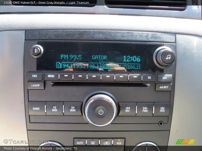 Steel Gray Metallic / Light Titanium 2008 GMC Yukon SLT