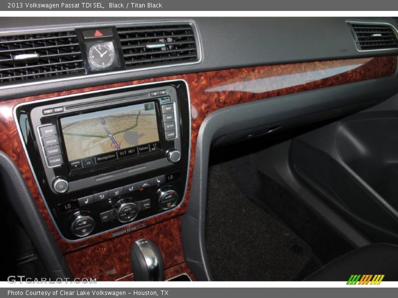 Black / Titan Black 2013 Volkswagen Passat TDI SEL