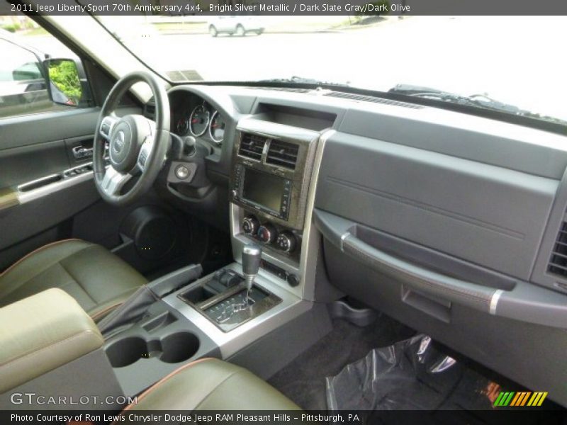 Bright Silver Metallic / Dark Slate Gray/Dark Olive 2011 Jeep Liberty Sport 70th Anniversary 4x4