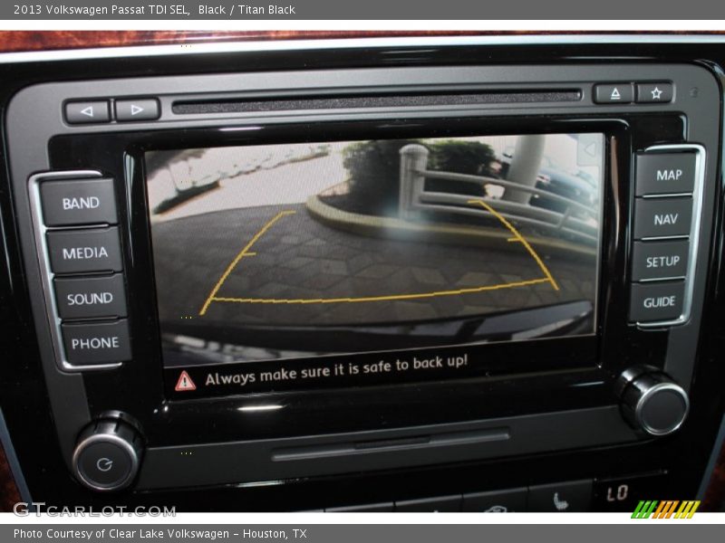 Black / Titan Black 2013 Volkswagen Passat TDI SEL