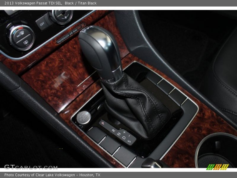 Black / Titan Black 2013 Volkswagen Passat TDI SEL