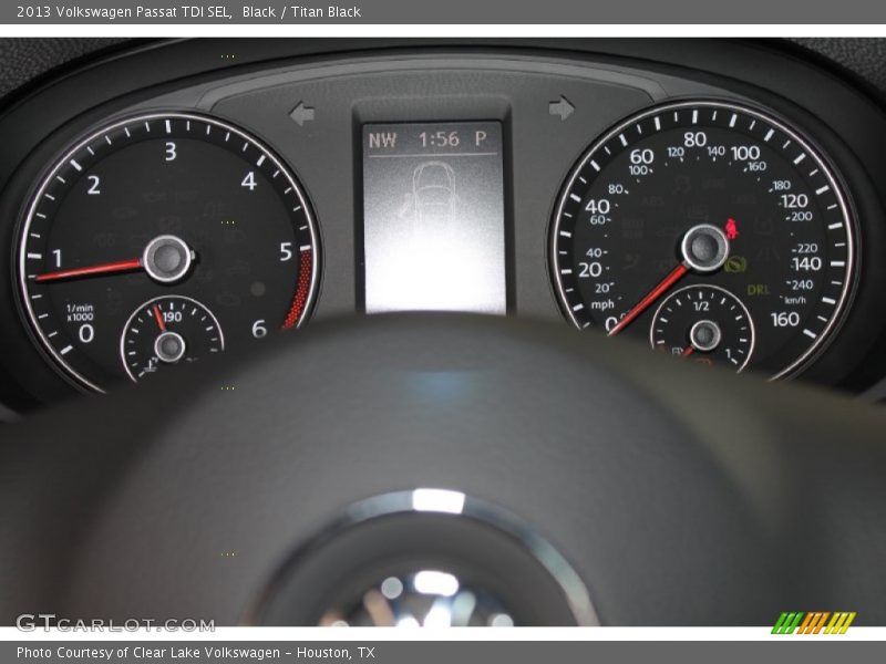 Black / Titan Black 2013 Volkswagen Passat TDI SEL