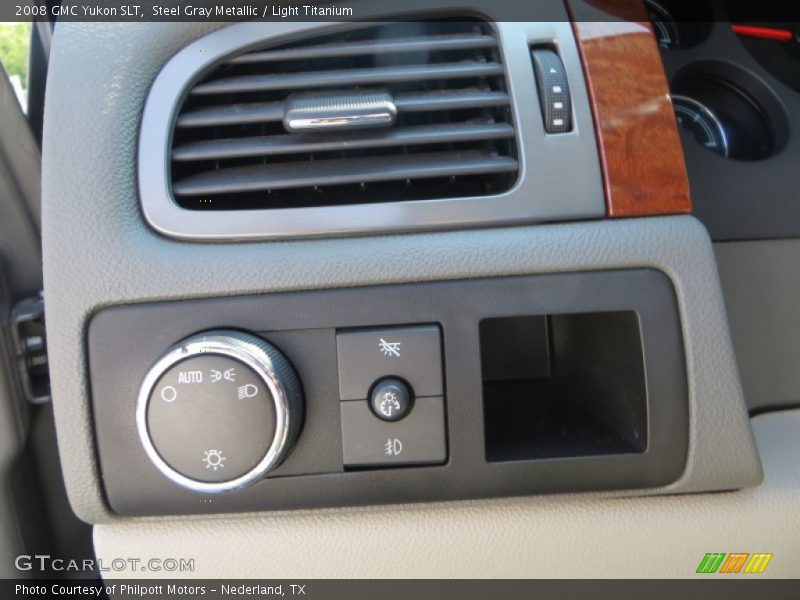 Steel Gray Metallic / Light Titanium 2008 GMC Yukon SLT
