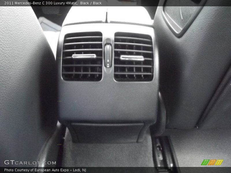 Black / Black 2011 Mercedes-Benz C 300 Luxury 4Matic