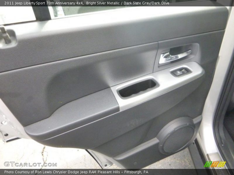 Bright Silver Metallic / Dark Slate Gray/Dark Olive 2011 Jeep Liberty Sport 70th Anniversary 4x4