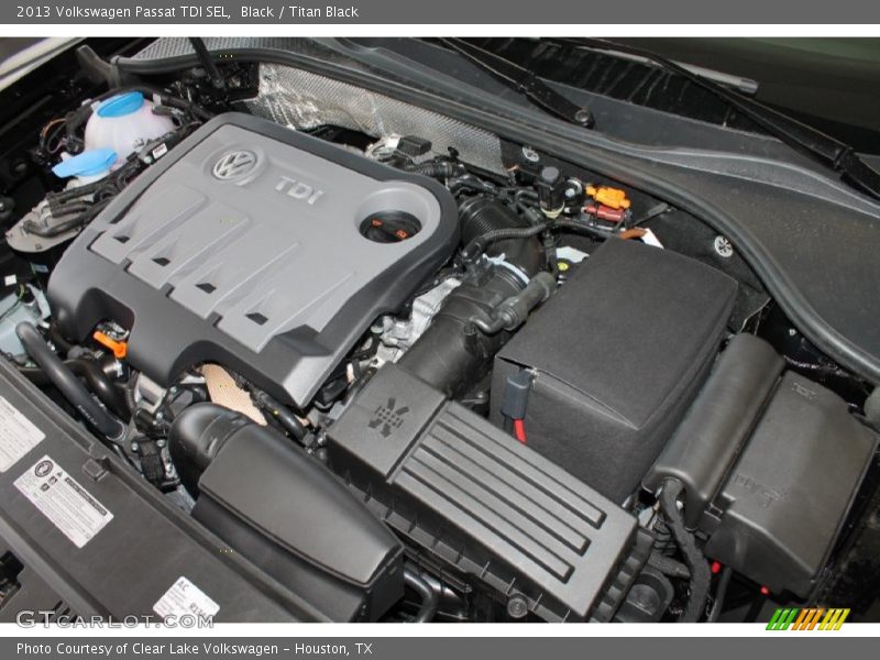 Black / Titan Black 2013 Volkswagen Passat TDI SEL