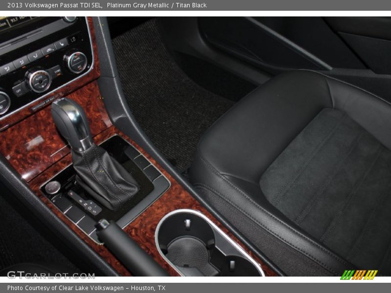 Platinum Gray Metallic / Titan Black 2013 Volkswagen Passat TDI SEL