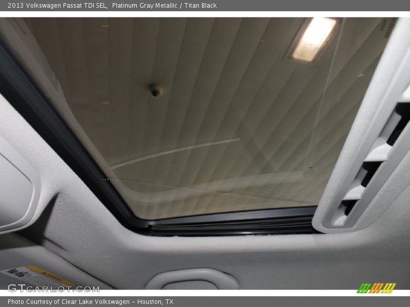 Platinum Gray Metallic / Titan Black 2013 Volkswagen Passat TDI SEL
