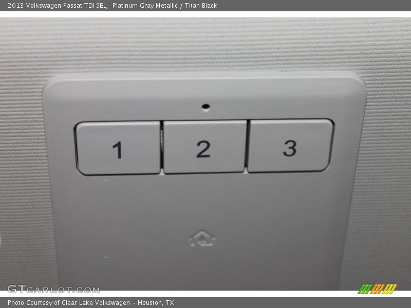 Platinum Gray Metallic / Titan Black 2013 Volkswagen Passat TDI SEL