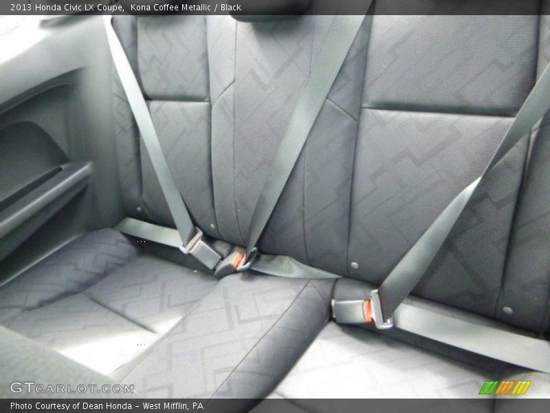 Kona Coffee Metallic / Black 2013 Honda Civic LX Coupe