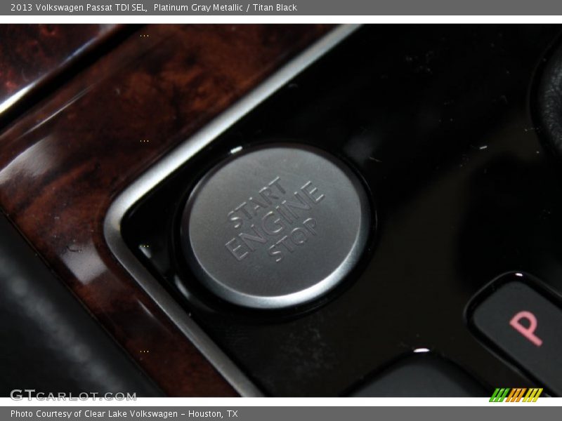 Platinum Gray Metallic / Titan Black 2013 Volkswagen Passat TDI SEL