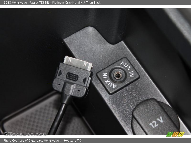 Platinum Gray Metallic / Titan Black 2013 Volkswagen Passat TDI SEL