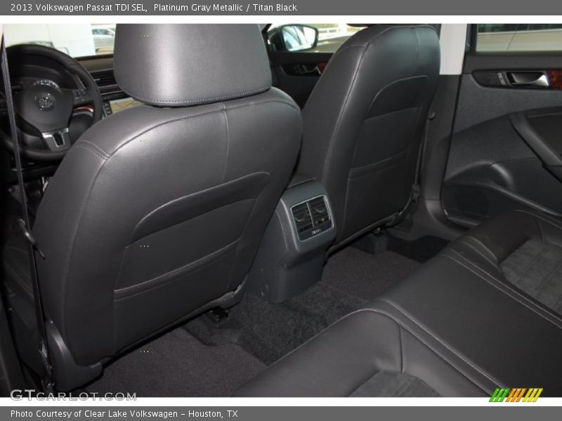 Platinum Gray Metallic / Titan Black 2013 Volkswagen Passat TDI SEL