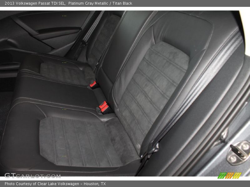Platinum Gray Metallic / Titan Black 2013 Volkswagen Passat TDI SEL