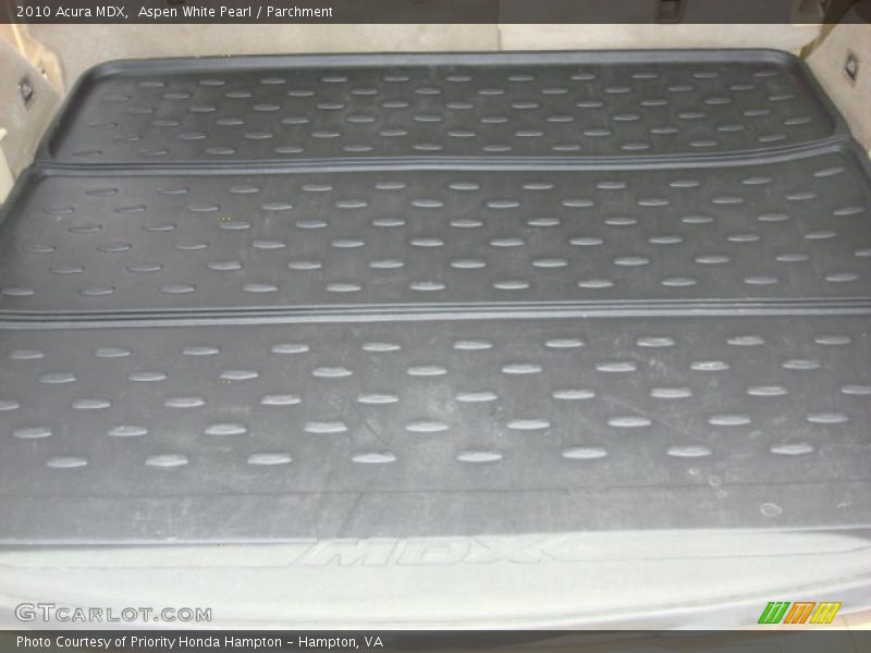 Aspen White Pearl / Parchment 2010 Acura MDX