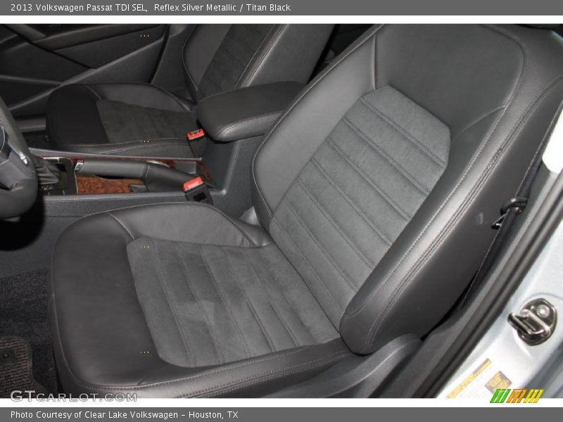 Reflex Silver Metallic / Titan Black 2013 Volkswagen Passat TDI SEL