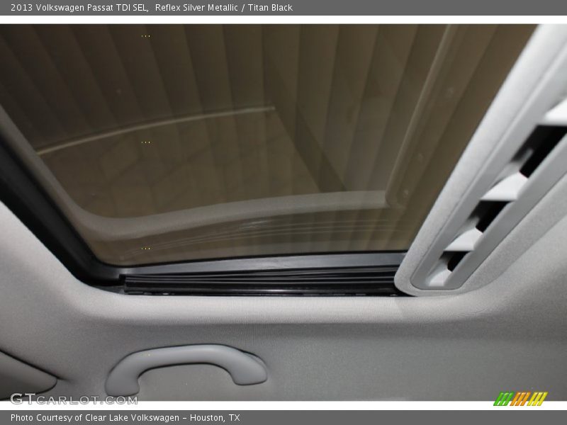 Reflex Silver Metallic / Titan Black 2013 Volkswagen Passat TDI SEL