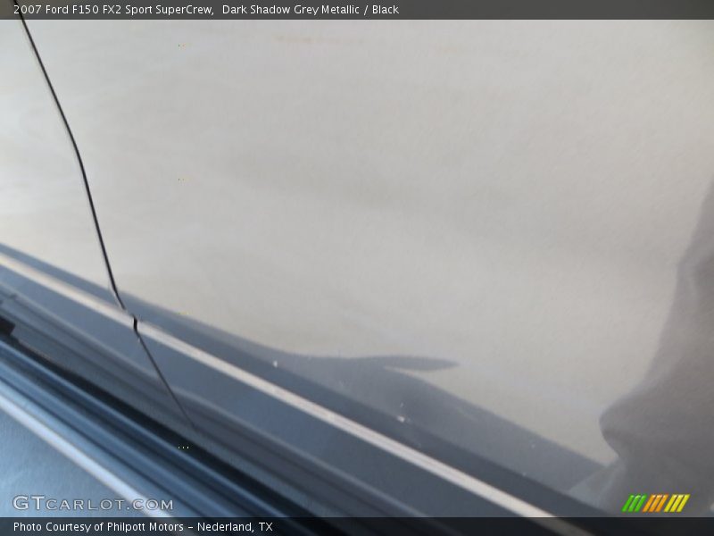 Dark Shadow Grey Metallic / Black 2007 Ford F150 FX2 Sport SuperCrew