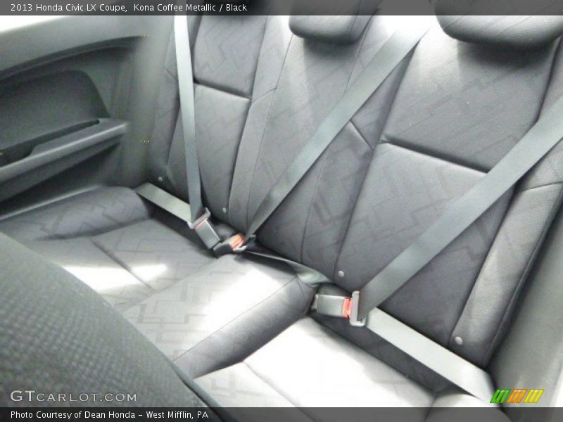 Kona Coffee Metallic / Black 2013 Honda Civic LX Coupe