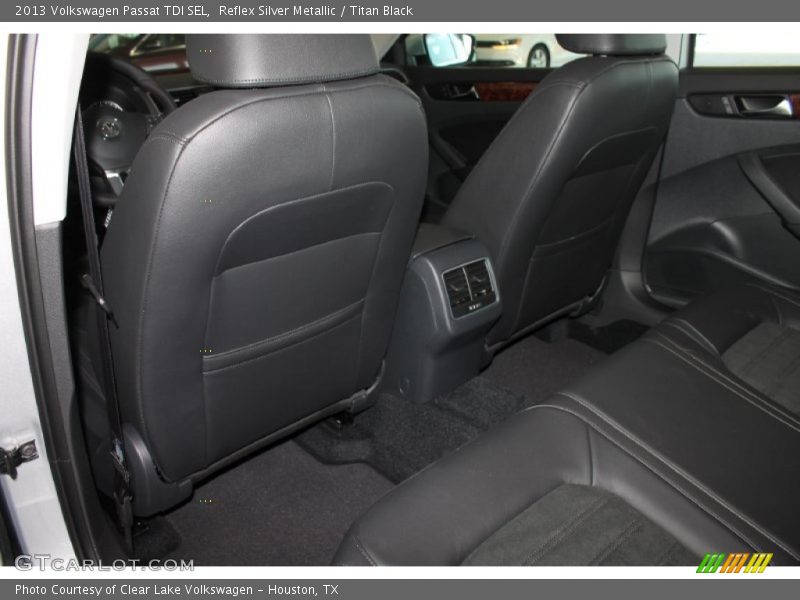 Reflex Silver Metallic / Titan Black 2013 Volkswagen Passat TDI SEL