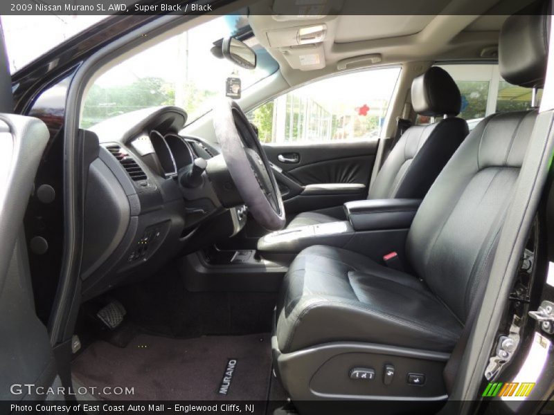 Super Black / Black 2009 Nissan Murano SL AWD