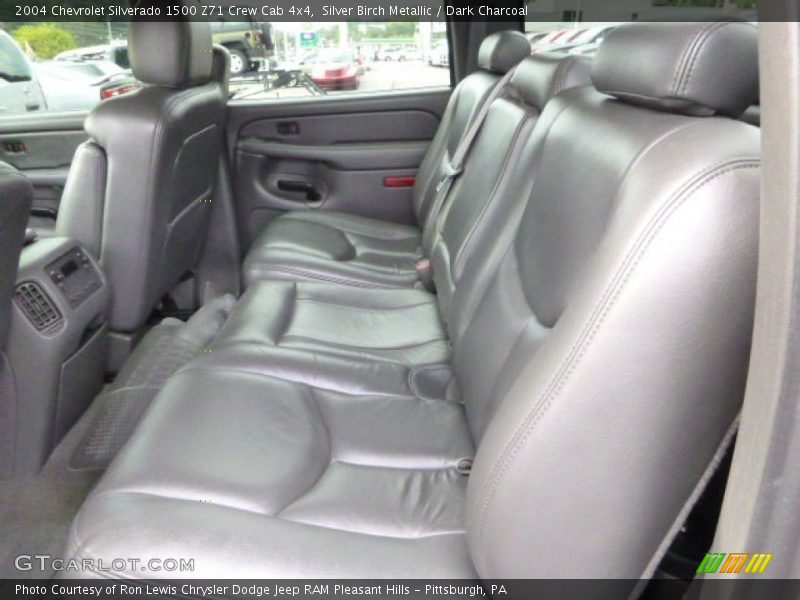 Silver Birch Metallic / Dark Charcoal 2004 Chevrolet Silverado 1500 Z71 Crew Cab 4x4