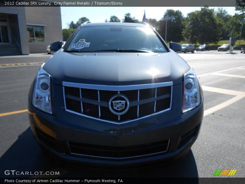 Gray Flannel Metallic / Titanium/Ebony 2012 Cadillac SRX Luxury