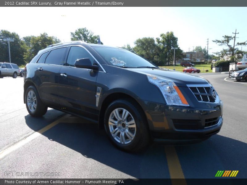 Gray Flannel Metallic / Titanium/Ebony 2012 Cadillac SRX Luxury