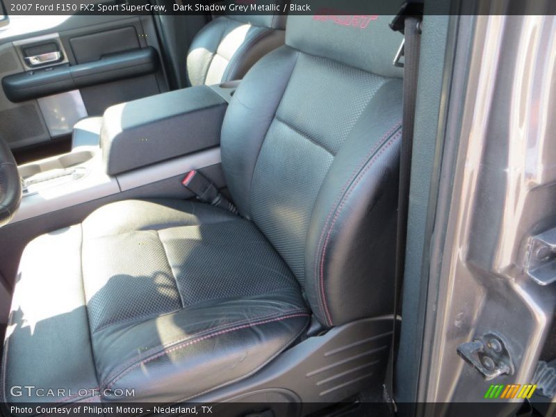 Dark Shadow Grey Metallic / Black 2007 Ford F150 FX2 Sport SuperCrew