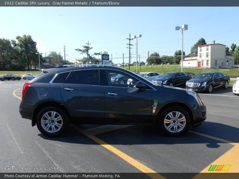 Gray Flannel Metallic / Titanium/Ebony 2012 Cadillac SRX Luxury