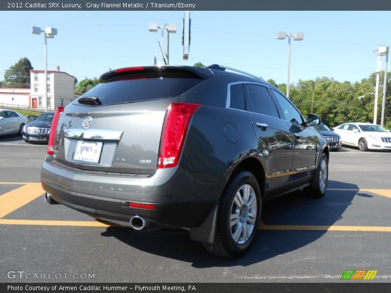 Gray Flannel Metallic / Titanium/Ebony 2012 Cadillac SRX Luxury