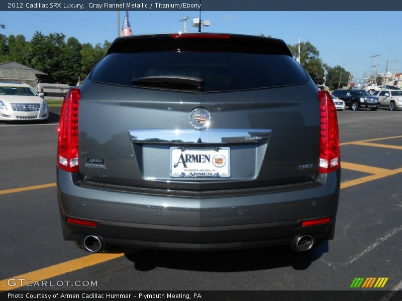 Gray Flannel Metallic / Titanium/Ebony 2012 Cadillac SRX Luxury
