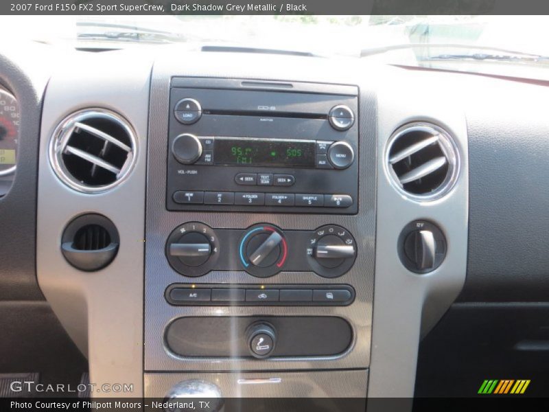 Dark Shadow Grey Metallic / Black 2007 Ford F150 FX2 Sport SuperCrew