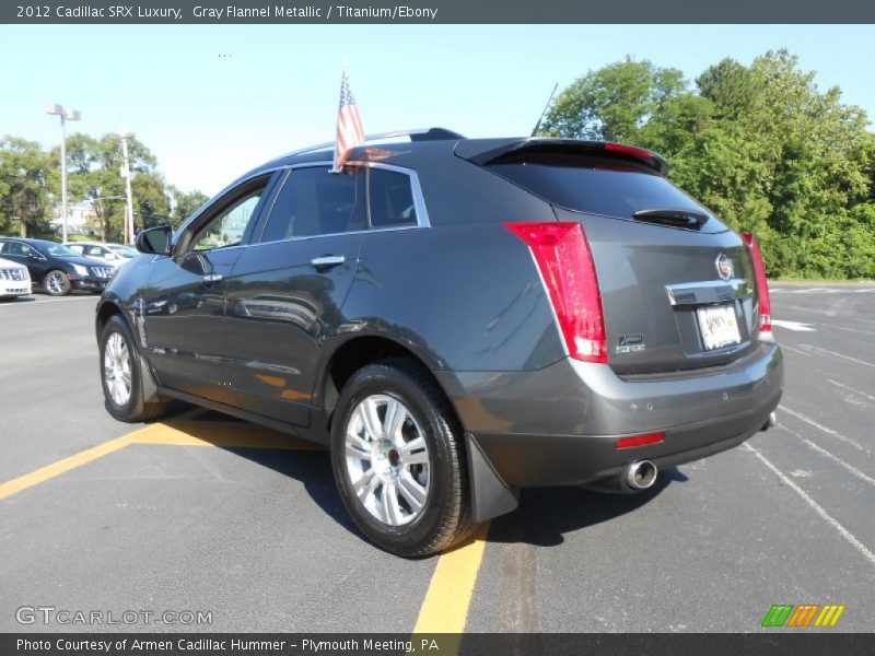 Gray Flannel Metallic / Titanium/Ebony 2012 Cadillac SRX Luxury