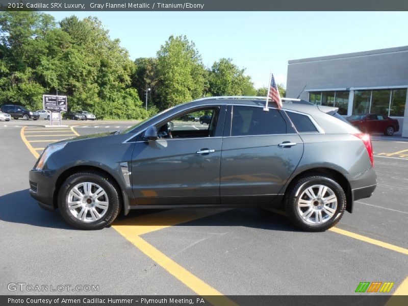Gray Flannel Metallic / Titanium/Ebony 2012 Cadillac SRX Luxury