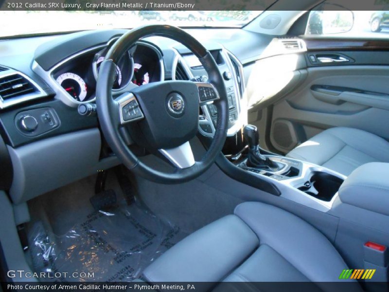 Gray Flannel Metallic / Titanium/Ebony 2012 Cadillac SRX Luxury